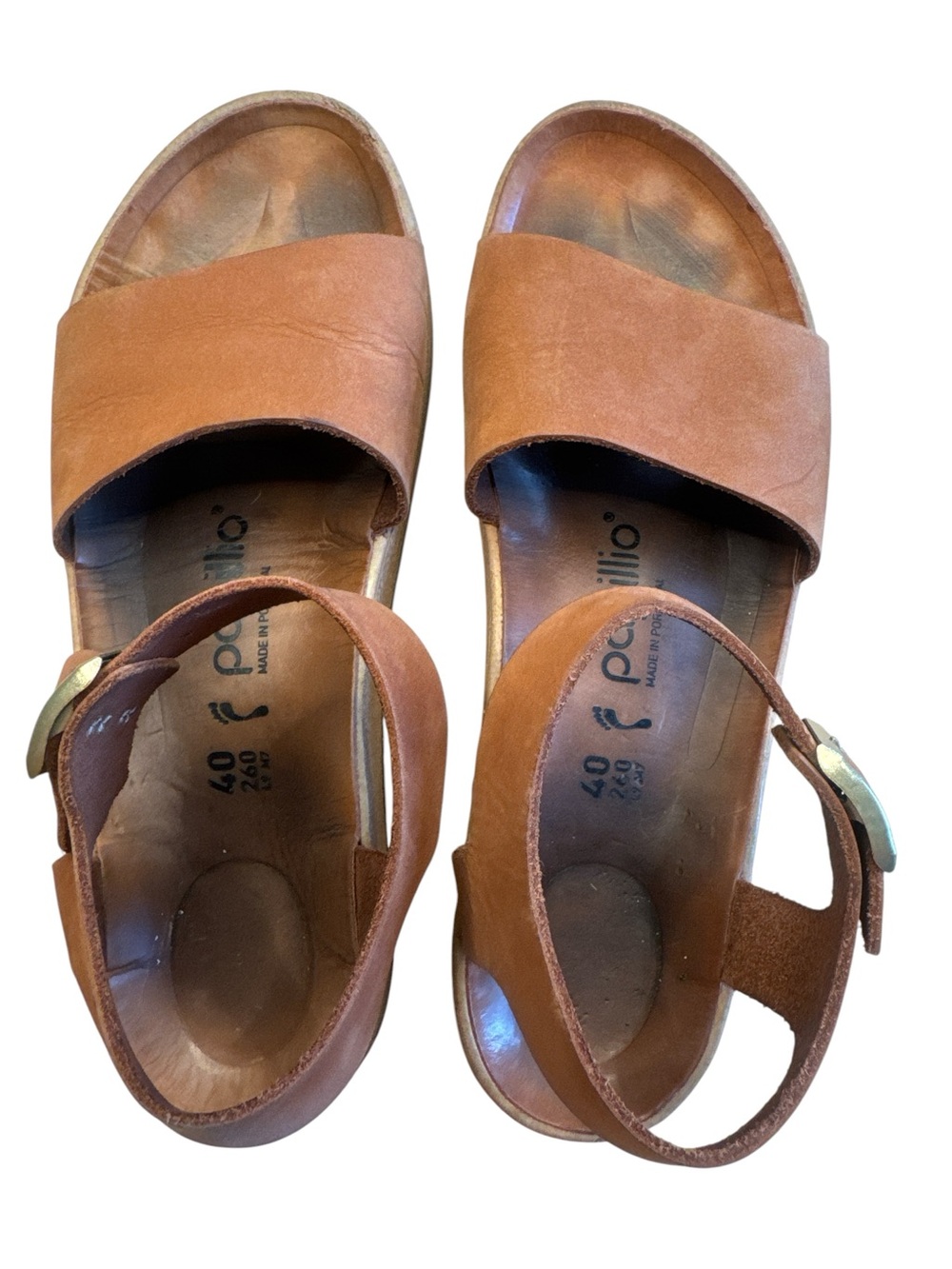 Papillio by Birkenstock Glenda Wedge Sandals 40 US 9 - 9.5